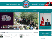 Tablet Screenshot of kemaliye.gov.tr
